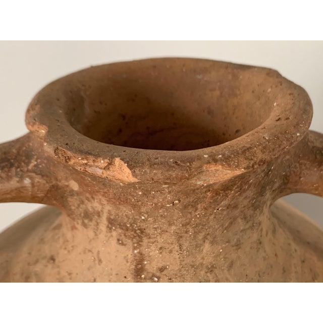 18th Century Bridal Jug Picher "Cantaro" from Calanda, Spain, Terracotta Vase For Sale - Image 13 of 18