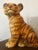 Vintage Marwal Chalkware 14” Bengal Tiger Cub Sculpture – Hand-Painted Mid-Century Hollywood Regency Safari Decor For Sale - Image 9 of 12
