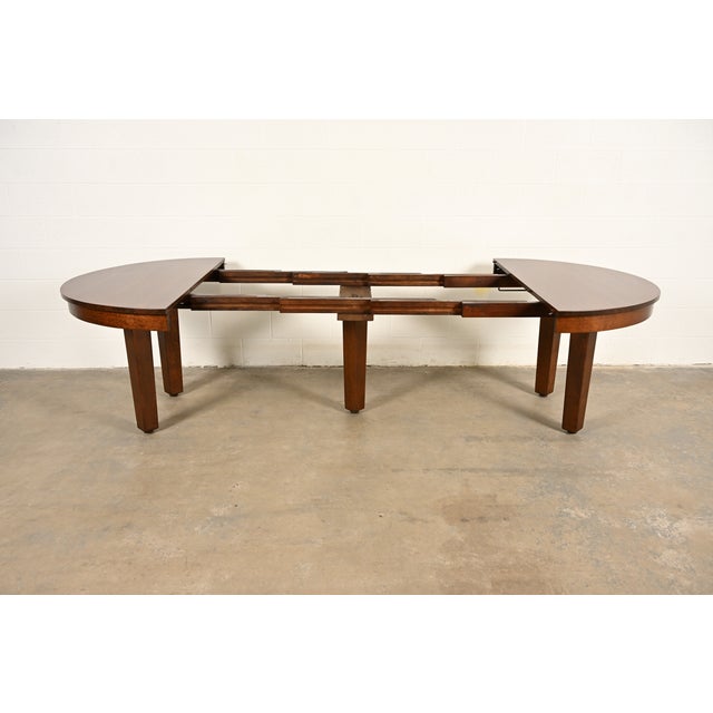 L. & J. G. Stickley Antique Mission Oak Arts & Crafts Extension Dining Table | Newly Refinished For Sale In South Bend - Image 6 of 17