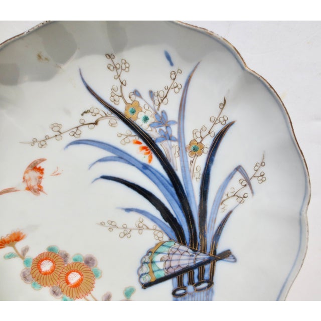 Late 19th Century Antique Japanese Imari Plate 19th Century For Sale - Image 5 of 8