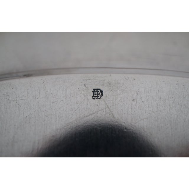 Antique James E Blake Sterling Silver Reticulated Filigree Tray Dish For Sale - Image 11 of 12