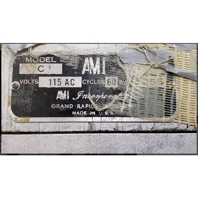 Mid-Century Modern 1950's White Ami Jukebox Model C40 For Sale - Image 3 of 18