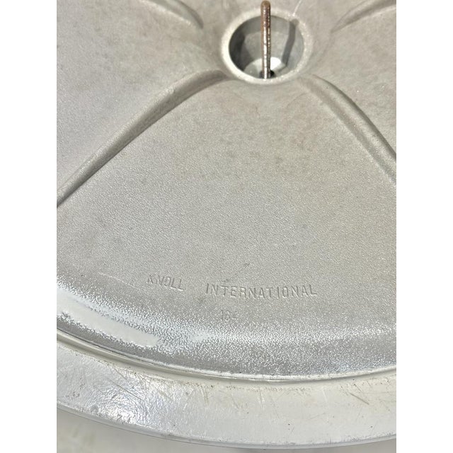 Gray Tulip Console Table in Marble from Knoll, 1960s For Sale - Image 8 of 12