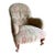 Antique Late 19th Century English Slipper Chair For Sale
