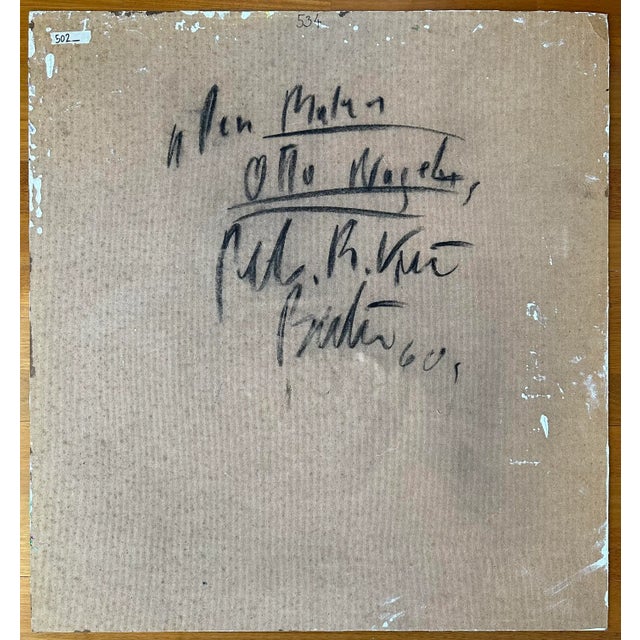Titled Painting, Peter Keil, 1964 For Sale - Image 11 of 12