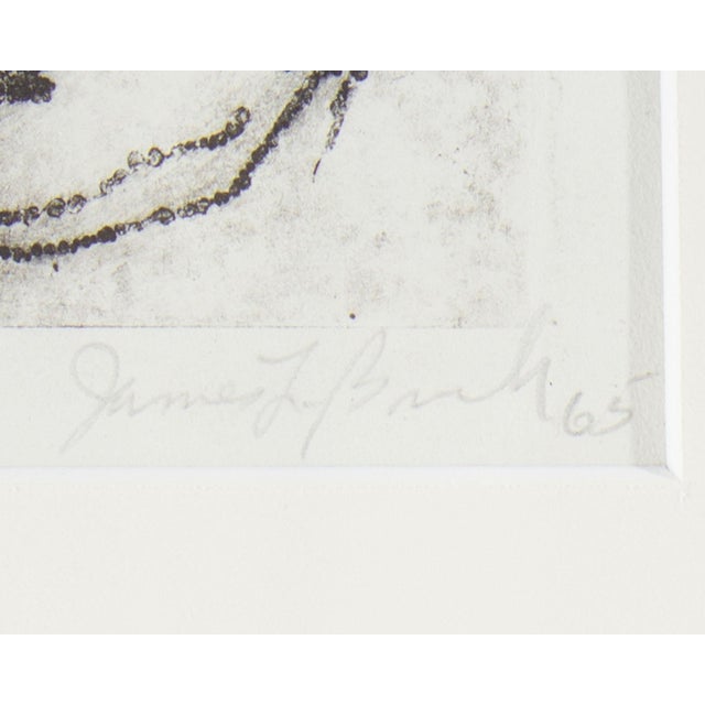 1965 “Who Me?” Etching by James L. Bruch For Sale - Image 4 of 7