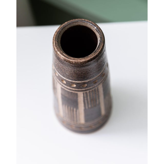 Vintage Vase from VEB Coswig GDR Ceramics, 1970s For Sale - Image 6 of 12