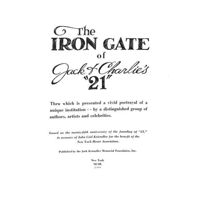 Thru which is presented a vivid portrayal of a unique institution...by a distinguished group of authors, artists and...