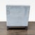 2000 - 2009 West Elm Gray Lounge Chair With Dark Wood Legs For Sale - Image 5 of 8