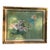 Vintage Asian Art Two Birds & Flowers - Signed For Sale