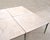 Metal Holly Hunt Rue De Seine Limestone and Iron Cocktail Table 5 Ft For Sale - Image 7 of 18