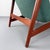Mid-Century Model 829 High-Back Lounge Chair and Ottoman in Teak and Green Upholstery by Gio Ponti for Cassina, Italy, 1960s, Set of 2 For Sale - Image 17 of 18