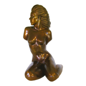 Late 20th Century Bronze Sculpture "Katrina"