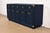 Campaign Professionally Refinished 1970s Drexel Accolade Campaign Buffet / Sideboard — Custom Navy Blue For Sale - Image 3 of 11