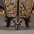 Asian Gilt Bronze Censer With Dragon Handles & Qilin Finial - Incense Burner For Sale - Image 3 of 8