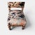 Milo Baughman Mid-Century Parsons Dining Chairs, Upholstered in Vintage Japanese Designer Textile, Milo Baughman Style, Set of 6 For Sale - Image 4 of 10