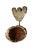 18th Century 18th Century Spanish Colonial Carved Wood Helmet With Plumes For Sale - Image 5 of 6