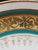 Antique William Guerin & Co. Limoges France Porcelain Saucer Celeste Teal & Encrusted Gold c.1891-1932 For Sale - Image 18 of 18