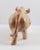 Late 20th Century Hand-Carved Stone Rhino Sculpture – Heavy Decorative Animal Figure, Natural Veining For Sale - Image 5 of 8
