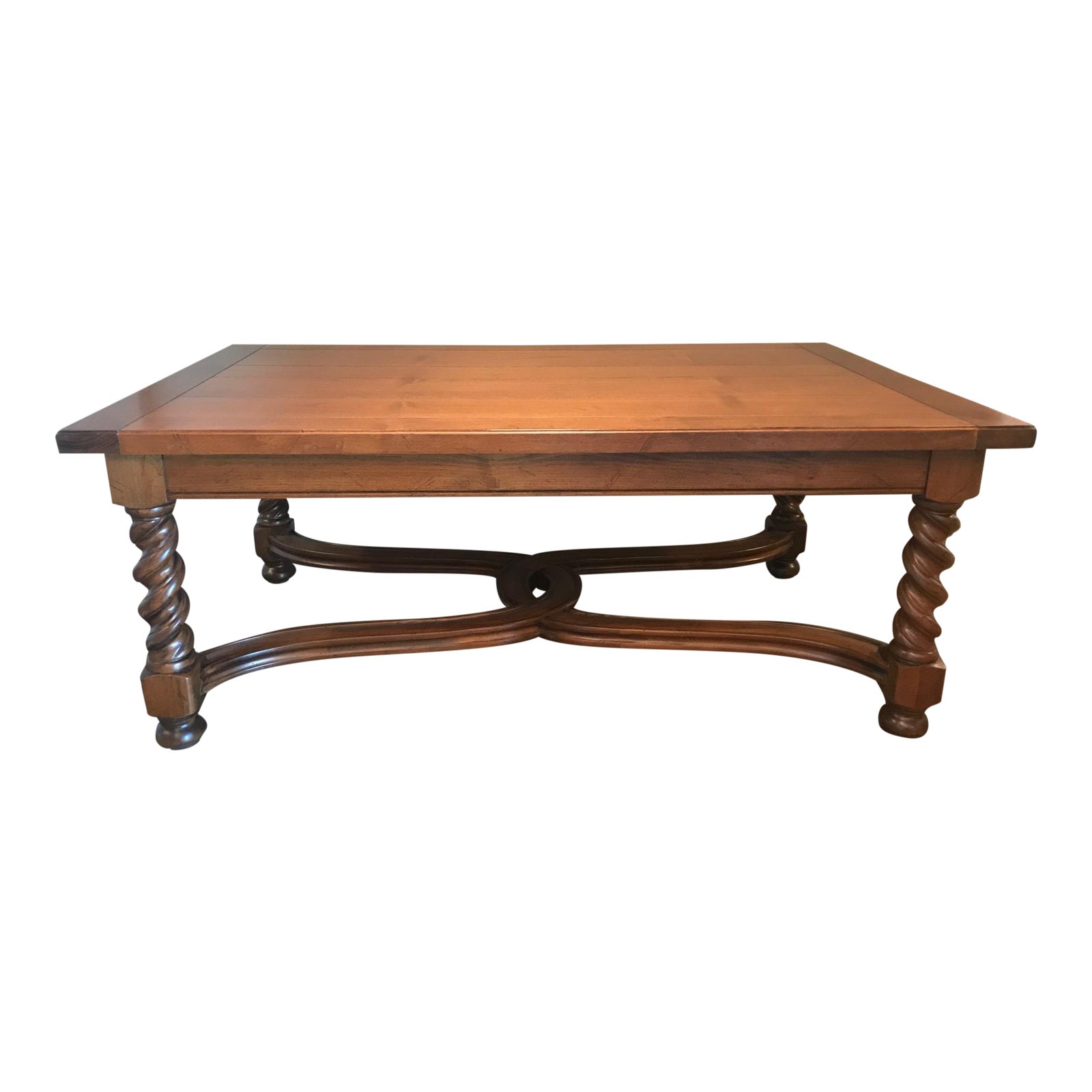 Traditional Handcrafted Custom Wood Cocktail Table Chairish