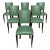 1940s Classic Art Deco Dining Chairs- Set of 6 For Sale - Image 4 of 12