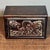 1980s Vintage Blood Sandalwood Carved Jewelry Box With Dragon Motif and Drawer For Sale - Image 5 of 8