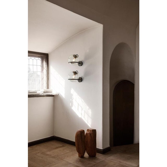 Opaline Glass Model 238/1 Lamp with Switch and Champagne Mount from Gino Sarfatti, Set of 2 For Sale - Image 14 of 15