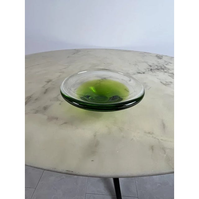 Italian Murano Submerged Glass Ashtray, 1970s For Sale - Image 6 of 13