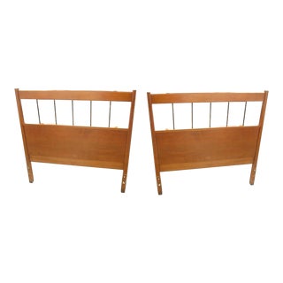 1960s Pair of Vintage Mid-Century Paul McCobb Headboards For Sale