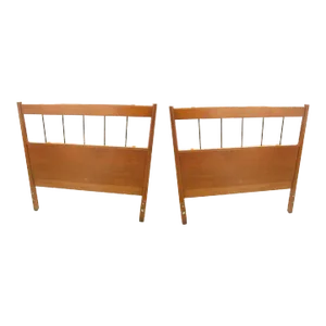 1960s Pair of Vintage Mid-Century Paul McCobb Headboards