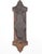 Victorian Antique Victorian Cast Iron Reading Pocket Door Pull For Sale - Image 3 of 5