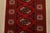 2000 - 2009 Turkmen Runner 2’6” X 9’7” Red Wool Vintage Tribal Hand-Knotted Oriental Rug For Sale - Image 5 of 12