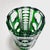 1970s Tinted Emerald Green Lead Crystal Vase, 1970s For Sale - Image 5 of 10