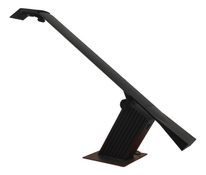Black Condor Desk Lamp attributed to Hans Von Klier for Bilumen, 1988