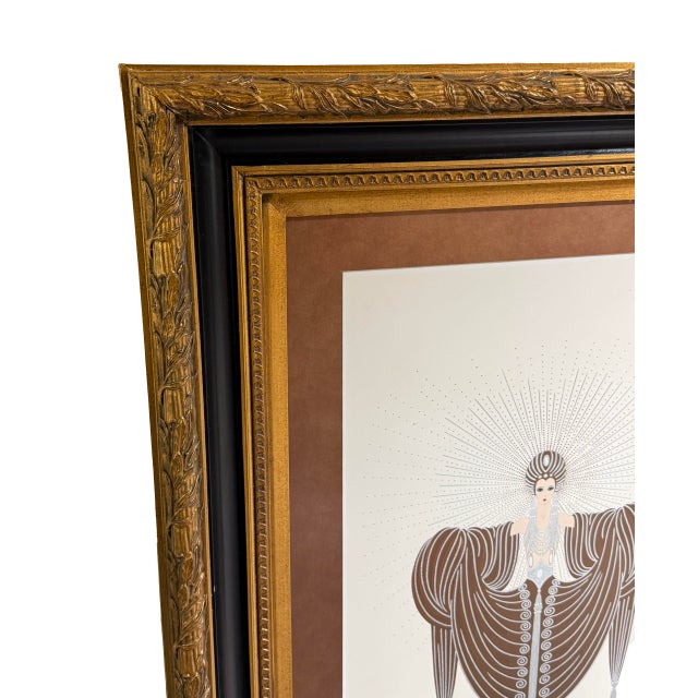 Fantastic pair of well framed Erté lithographs that were originally purchased in Little Rock, Arkansas from a jazz bar,...