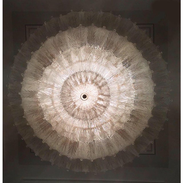 Venetian Murano Ceiling Light For Sale - Image 4 of 12