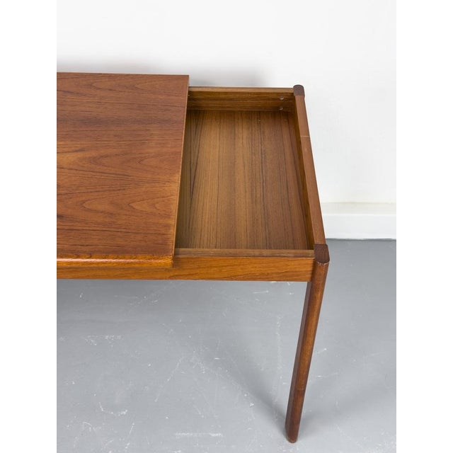 Teak Desk with Movable Table Top from Løvig, 1973 For Sale - Image 17 of 18