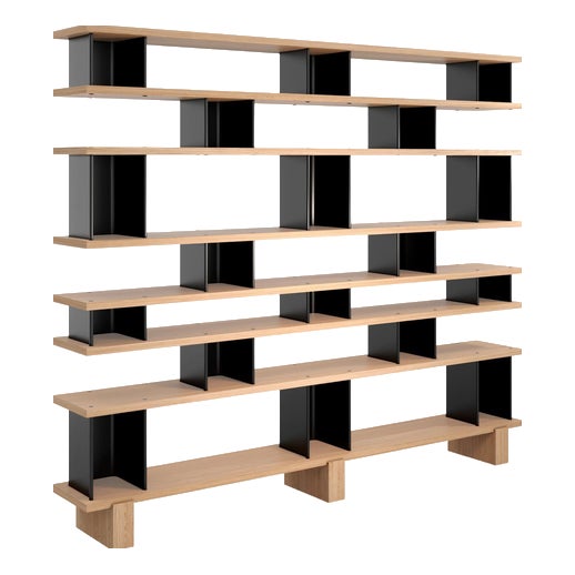 Nuage À Plots in Wood and Aluminium by Charlotte Perriand for Cassina For Sale