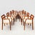 1970s Restored Niels Moller Model 67 Danish Modern Dining Chairs in Teak & Leather For Sale - Image 16 of 18