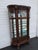 This beautiful Antique Curio Cabinet is made of wood, solid wood, solid oak, tiger oak, veneer, and glass. This cabinet...