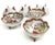 Ceramic Antique Porcelain Chinese Wine Cups - Set of 6 For Sale - Image 7 of 12