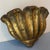 Mid 20th Century Large Italian Gold Scalloped Hanging Wall Planter For Sale - Image 4 of 10