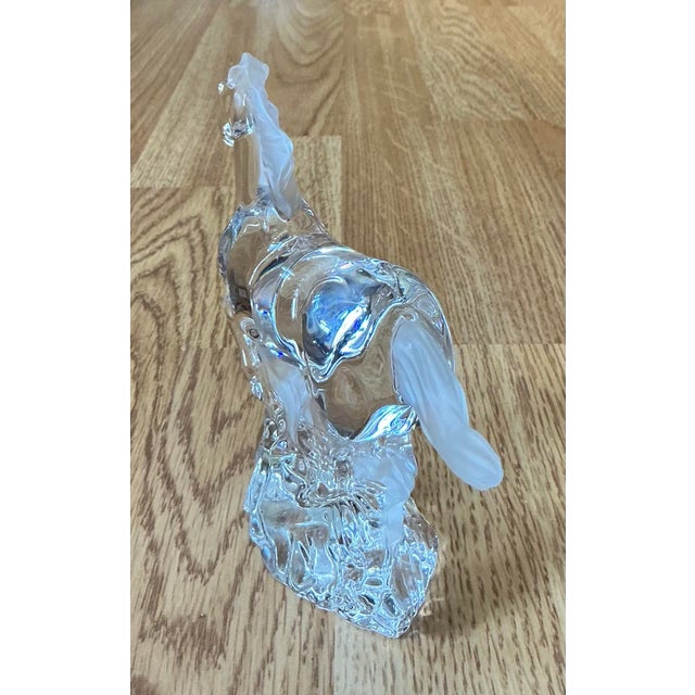 Vintage Lenox Solid and Frosted Horse Figurine- Racing in the Wind- 7”x5”x2”- No Box For Sale - Image 9 of 12