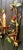 Vintage Italian Hand Painted Hand Crafted Tole Wall Sconces - a Pair For Sale - Image 10 of 18
