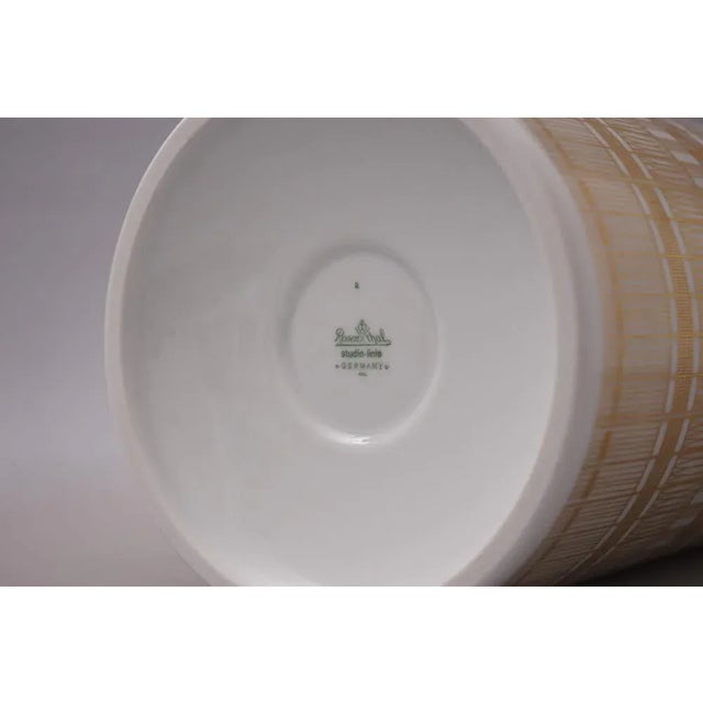 1970s Big Floor Vase by Hans Theo Baumann for Rosenthal Studio Line, 1960s For Sale - Image 5 of 6