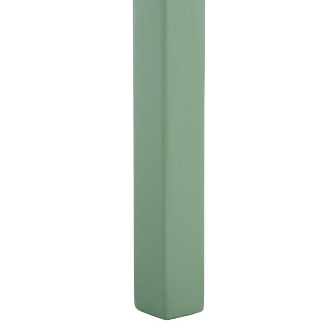 Early 21st Century Litith Square Wave Accent Table in Sage For Sale - Image 5 of 8