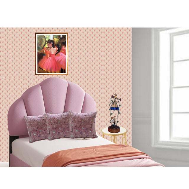 Cherub Playing the Flute Tole Table Lamp For Sale - Image 11 of 12