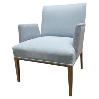 Scandinavian Armchair with Freestanding Armrests, 1950s For Sale