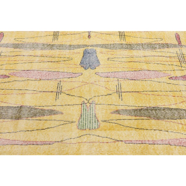 Zeki Muren Vintage Turkish Sivas Rug, 05'05 X 08'11 For Sale - Image 4 of 9