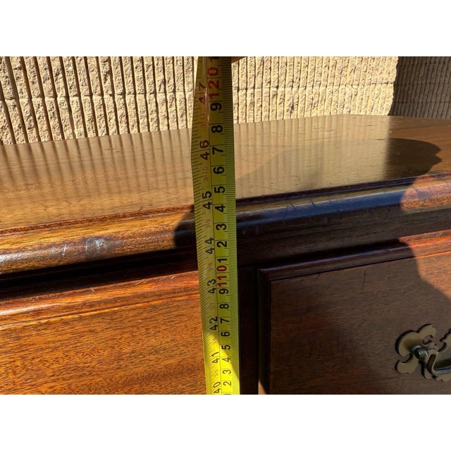 Wood Early 20th Century Georgian Court Style Chest of Dresser by Lammerts Furniture For Sale - Image 7 of 12